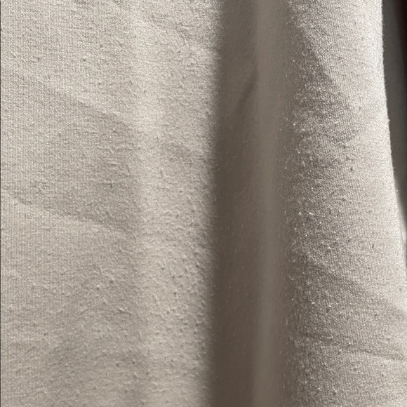 Joie Cream/Taupe Button-Up Utility Shirt Shacket - Picture 8 of 15